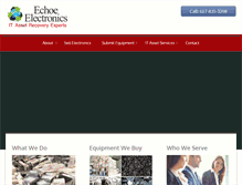 Tablet Screenshot of echoeelectronics.com